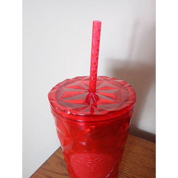 Starbucks Holiday Christmas 2023 Red Prism Crystal Grande Tumbler Cold Cup - Picture 3 of 4